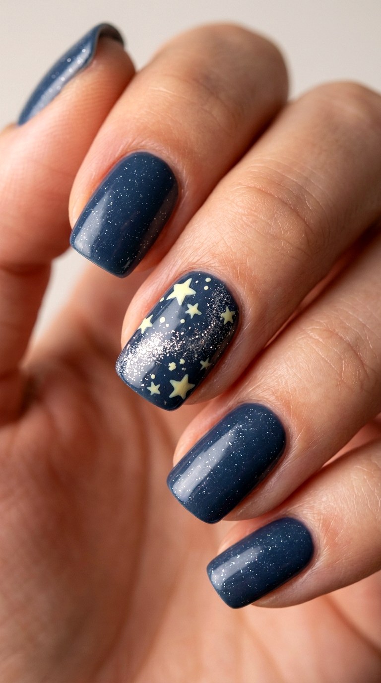 Starry Night Accents - 23 Pastel Spring Multicolor Nails
