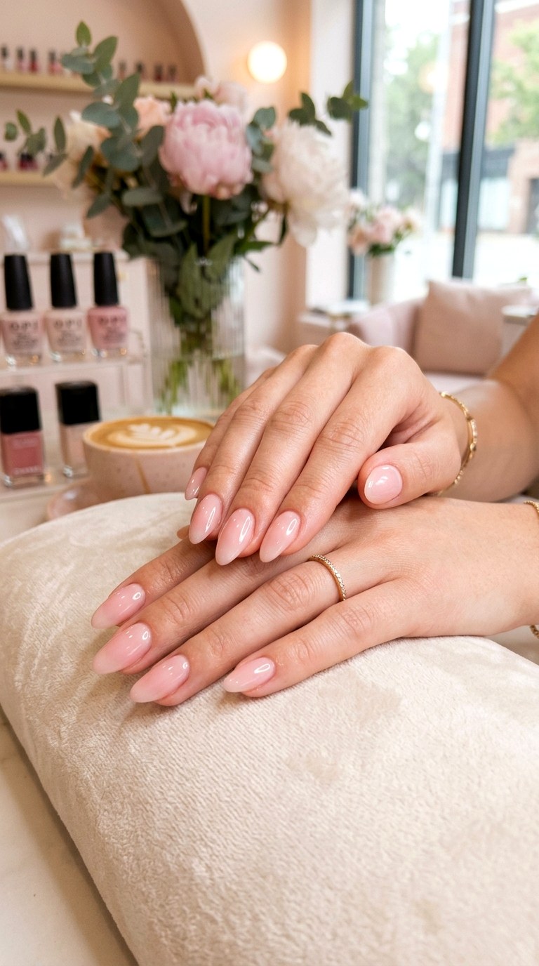 Strawberry Milk Nails - 25 Fresh Spring Nail Colors & Designs You’ll See Everywhere in 2026