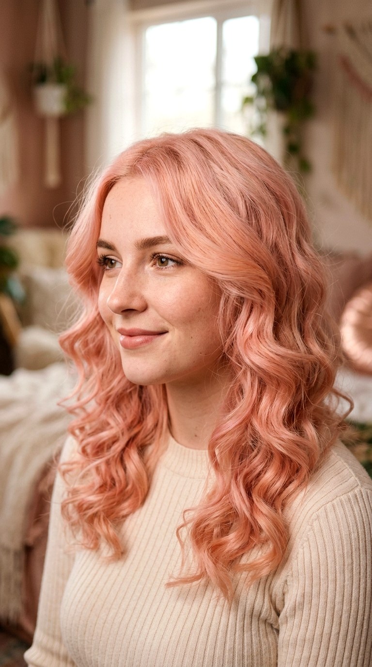 Strawberry Milk Pink - 27 hair color ideas