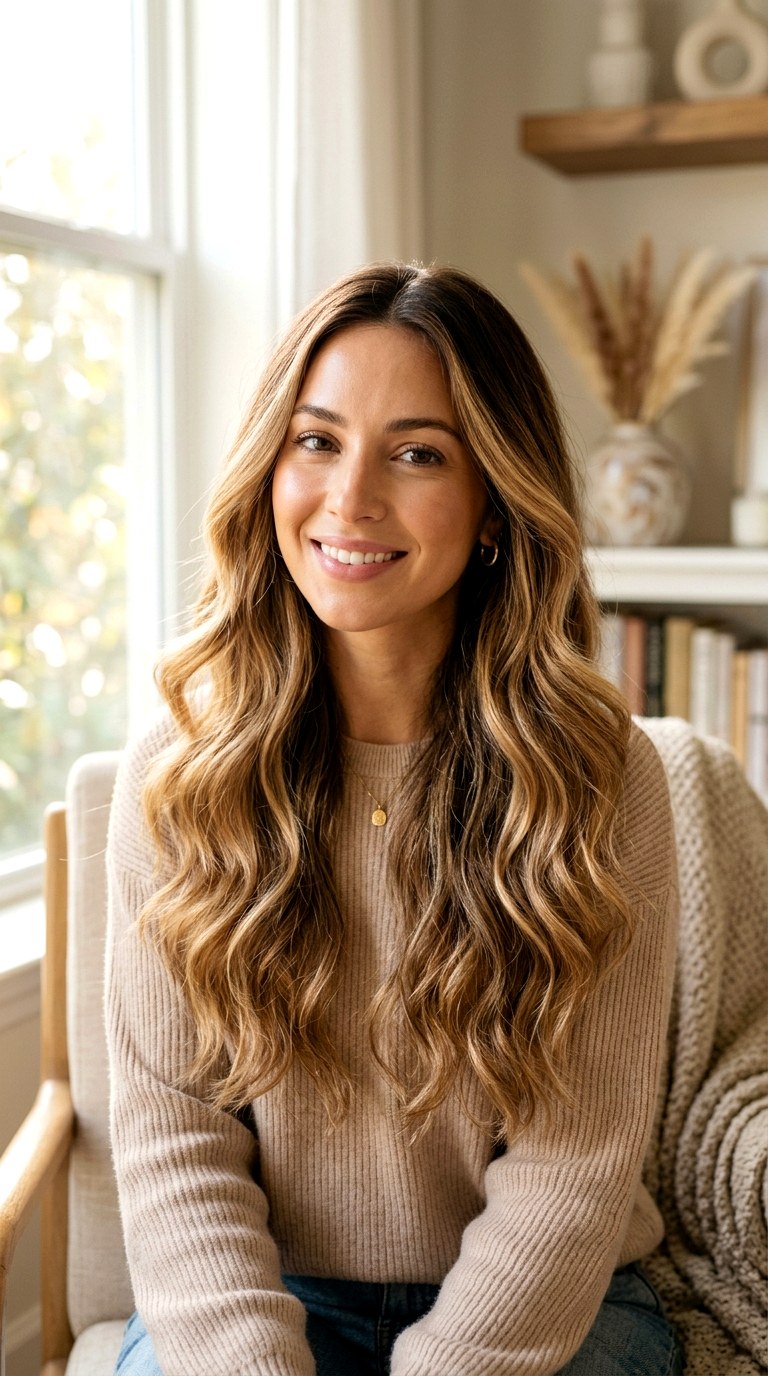 Sun Kissed Bronde Balayage - 20 hair color ideas for brunettes