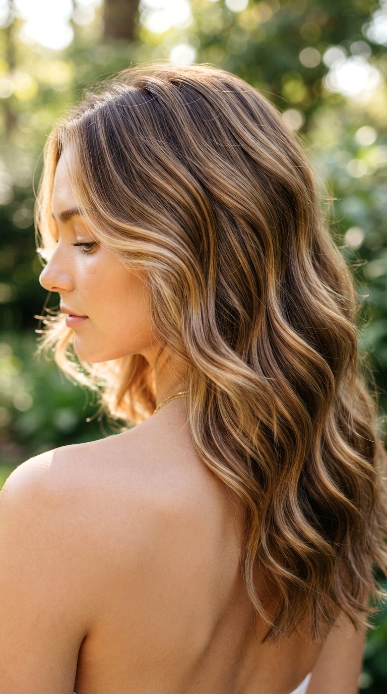 Sun Kissed Bronde Waves - 22 natural dark blonde hairment
