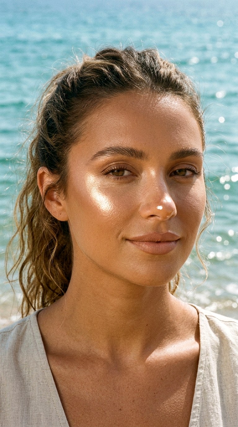 Sun Stripped Highlight - 28 summer makeup