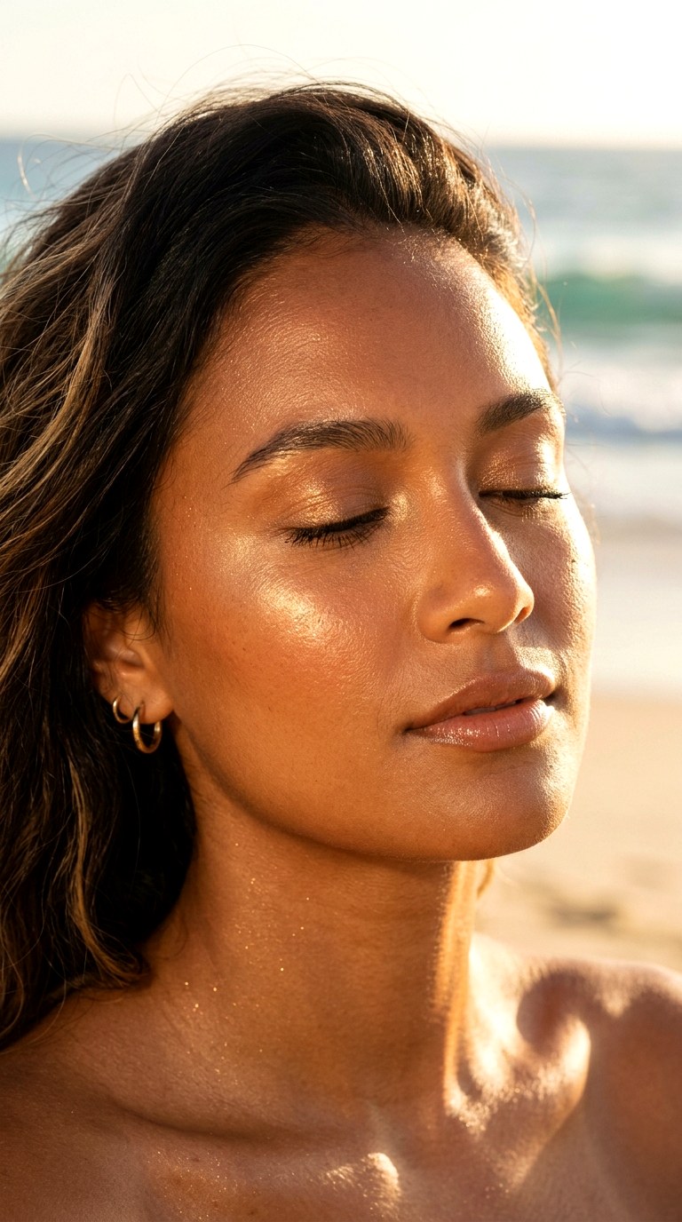 Sunlit Bronze Shimmer Skin - 23 Glazed Shimmer Skin Makeup Looks for a Radiant 2026