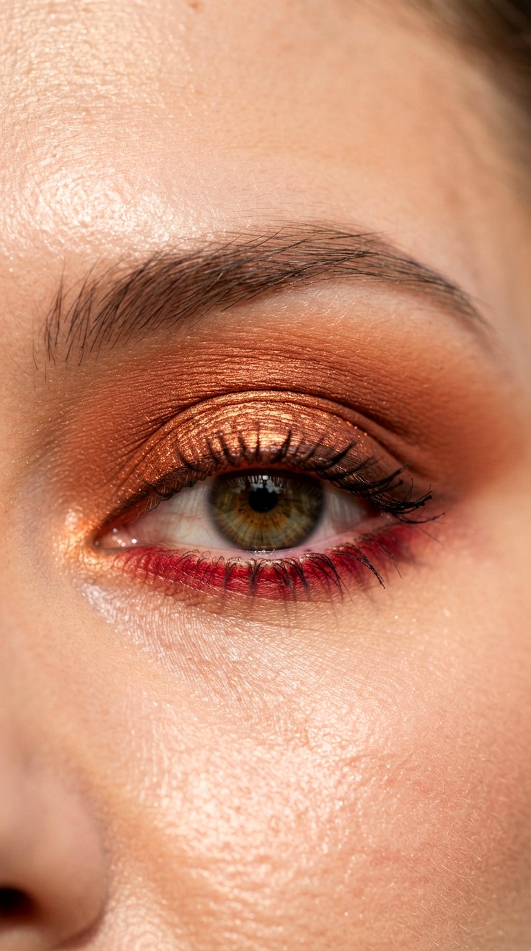 Sunset Gradient Halo - 24 makeup eyes