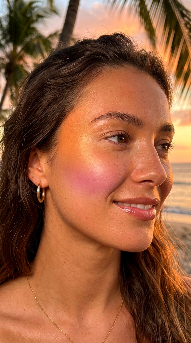 Sunset Ombre Blush - 25 makeup idea