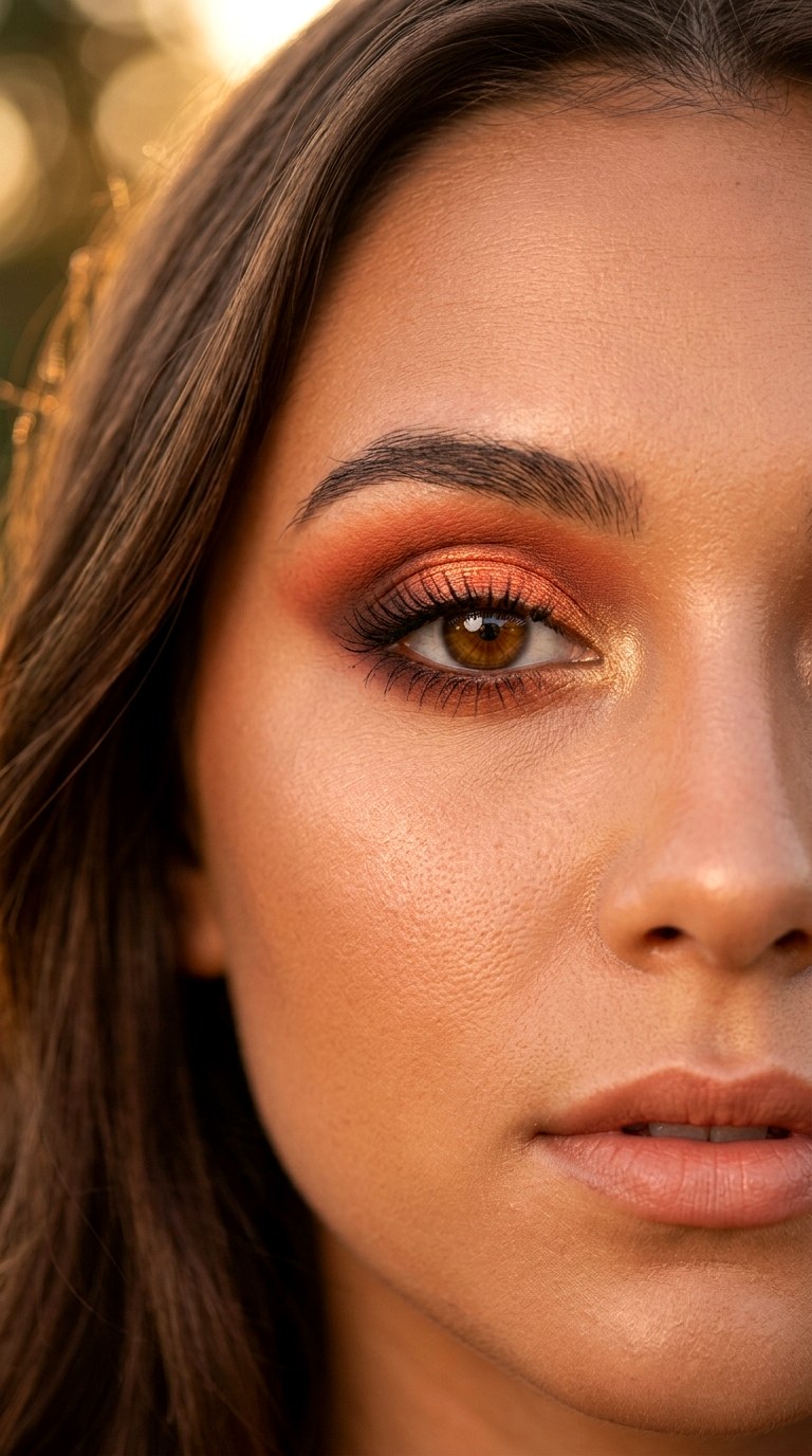Sunset Orange Smokey Eye - 22 Summer Citrus Pop Eyes Lemon, Orange & Lime Shades