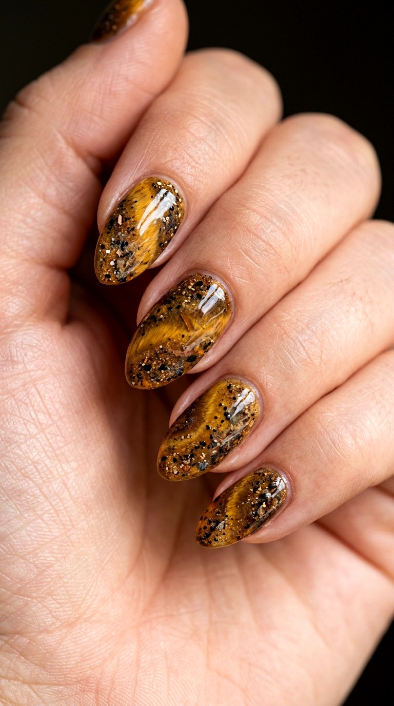 Suspended Astral Star Debris - 24 Eclectic Spring Colorful Junk Nails