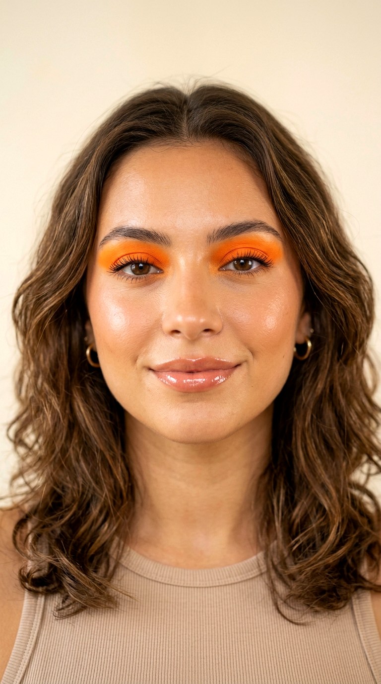 Tangerine Pop Brights - 28 summer makeup