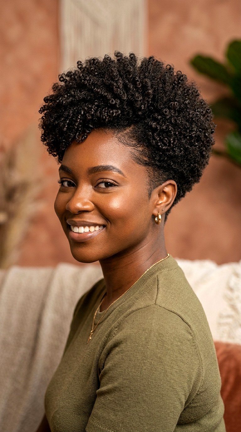 Tapered Natural Bixie - 24 bixie hairstyle