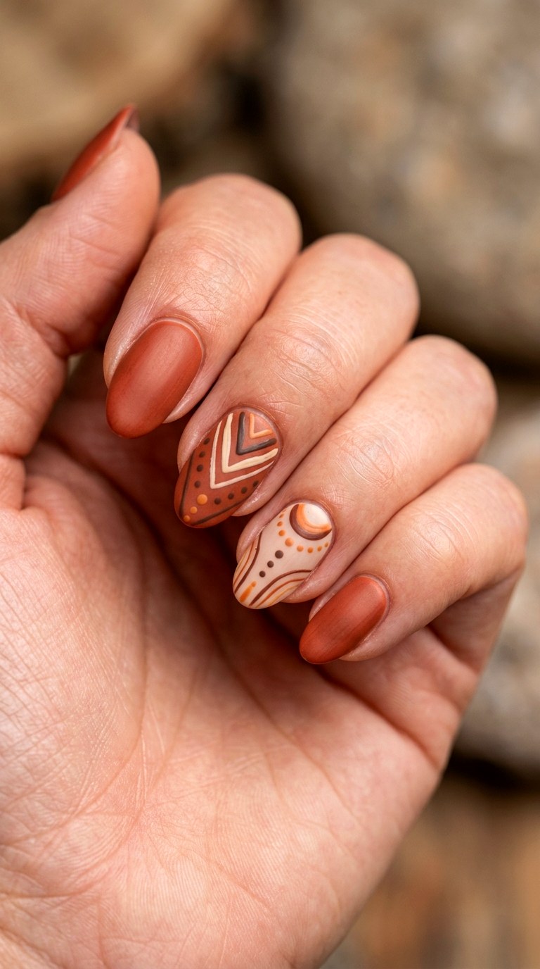 Terracotta Blush - 26 Durable Spring Color Street Nails