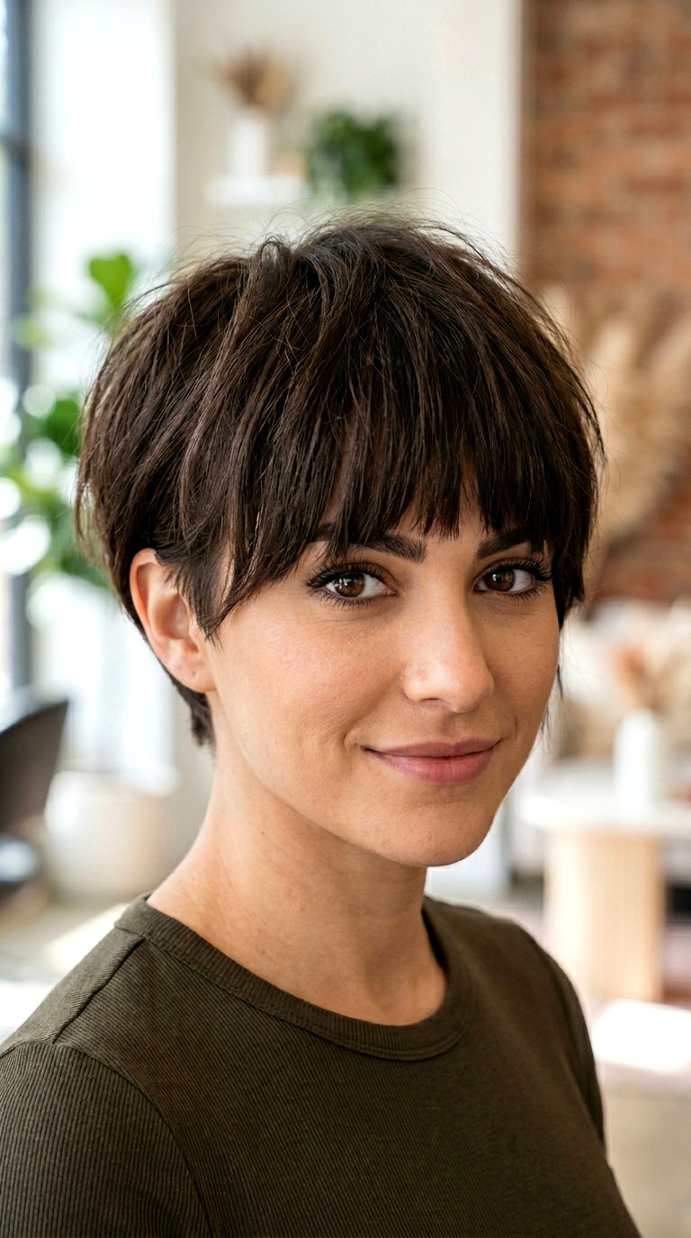 Textured Fringe Focus Bixie - 24 bixie hairstyle