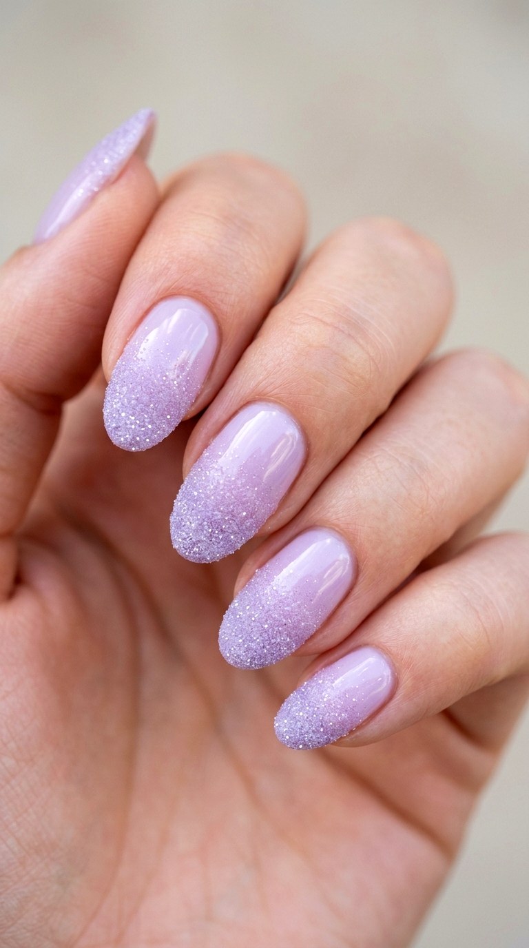Textured Sugar Ombre - 29 Pastel Spring Ombre Nails