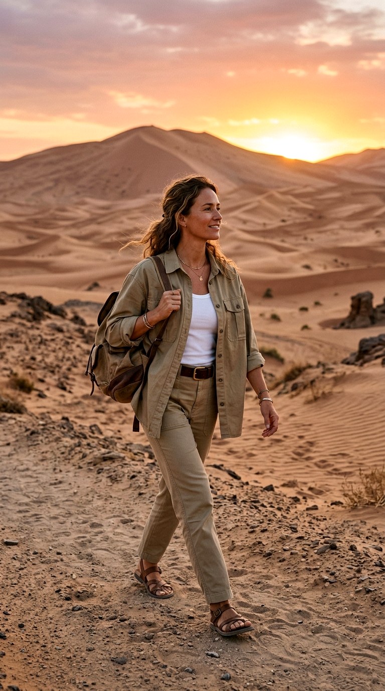 The All Khaki Utility Set - 21 classic summer outfits