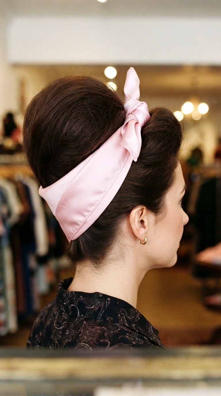 The Bouffant Band - 25 silk bandana hairstyles