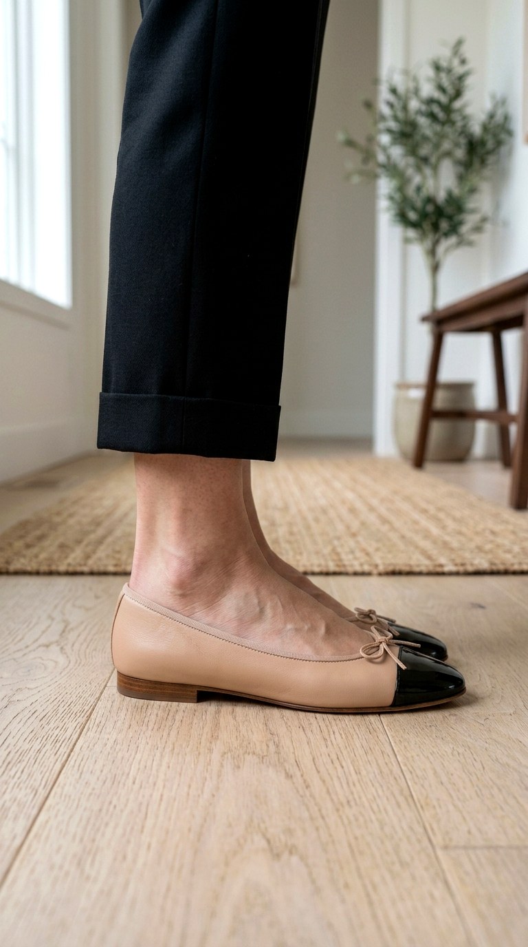 The Cap Toe Ballet Flat - 28 office attire women