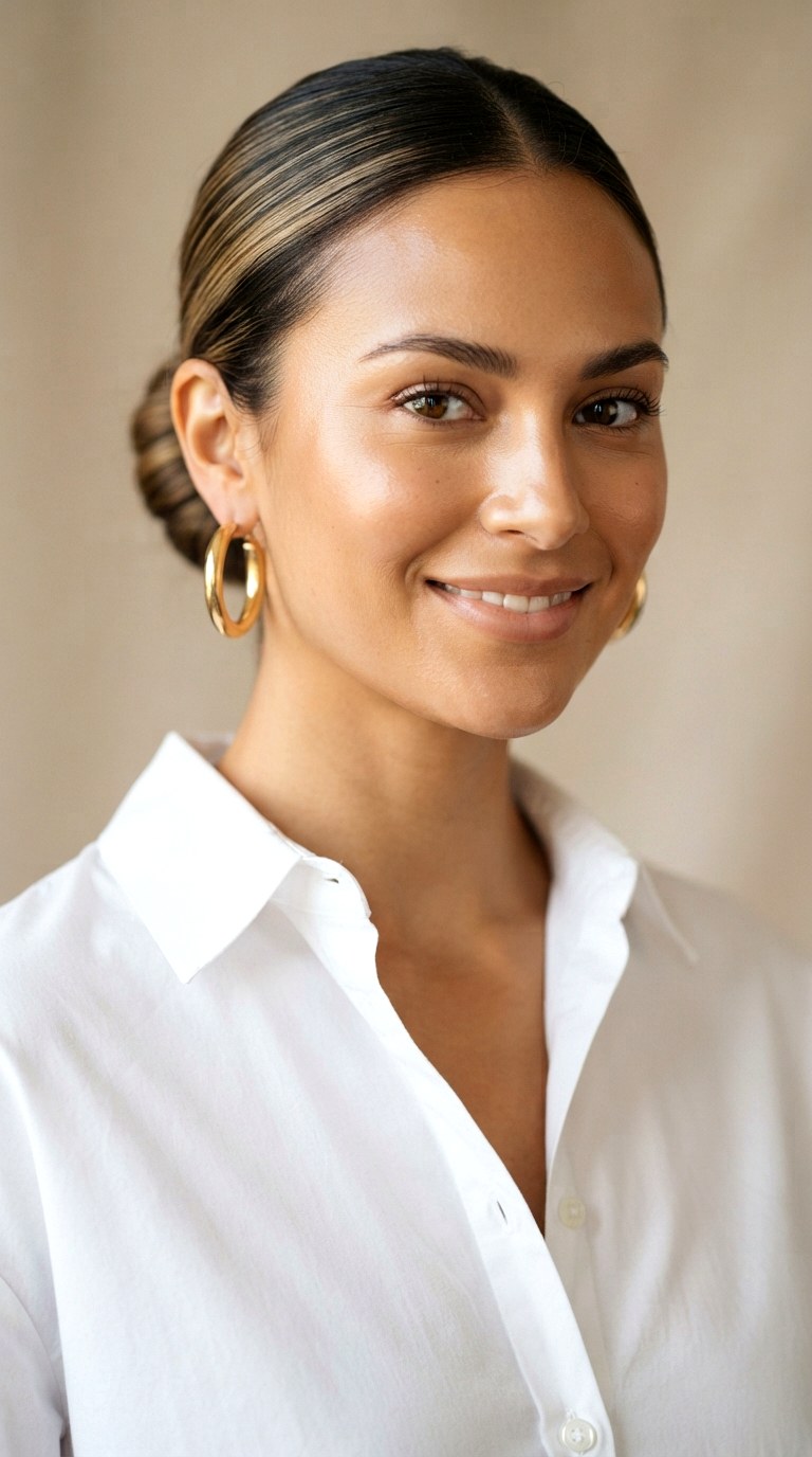 The Classic Single Pair Statement - 26 gold hoops earrings