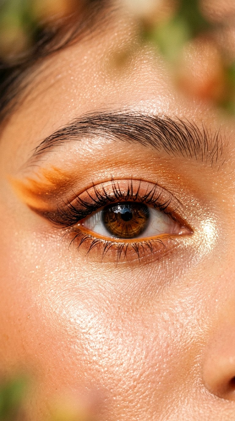The Core Concept of Solar Flare Eyeliner - 21 Solar Flare Spring Eyeliner Radiant Inner-Corner Glow Wings for a Warm Seasonal Aura