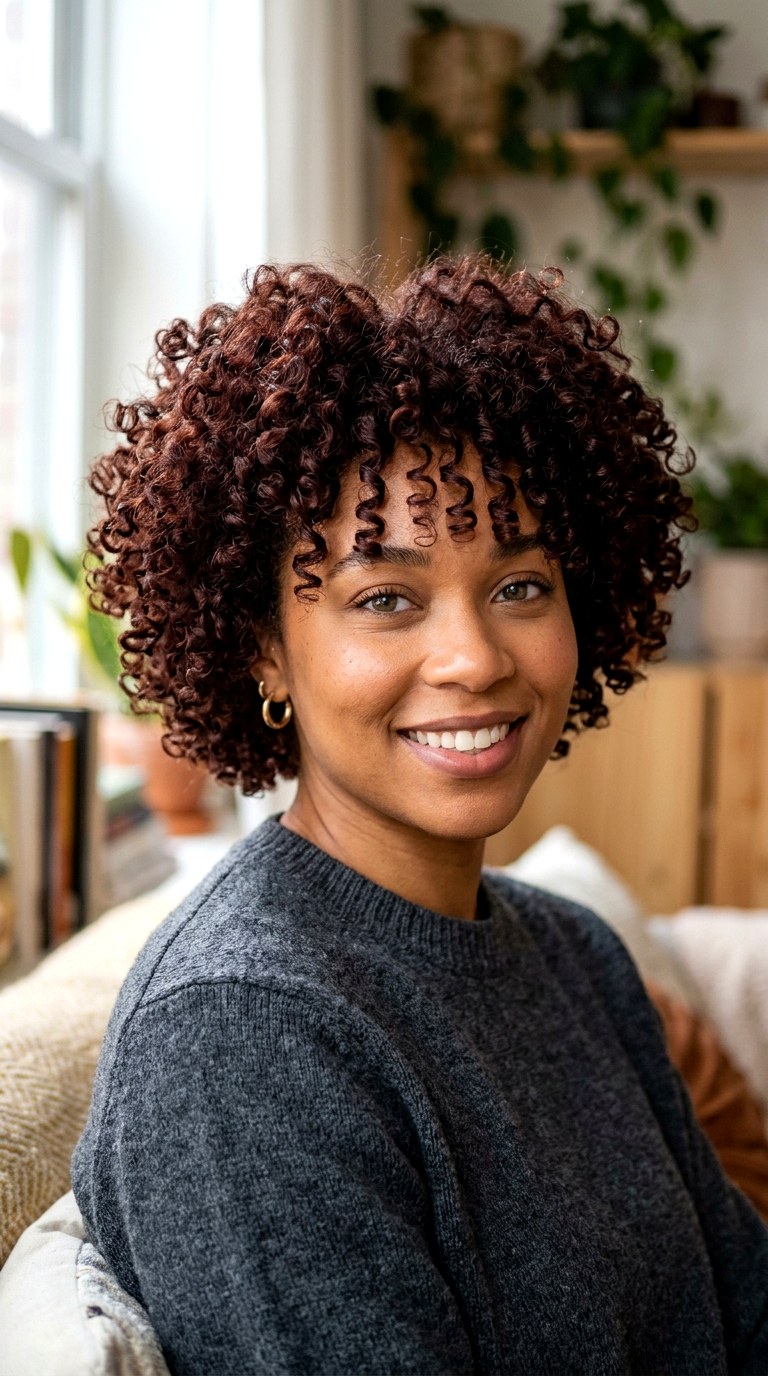 The Curly Crop Variation - 23 Wolf Cut Short Hair