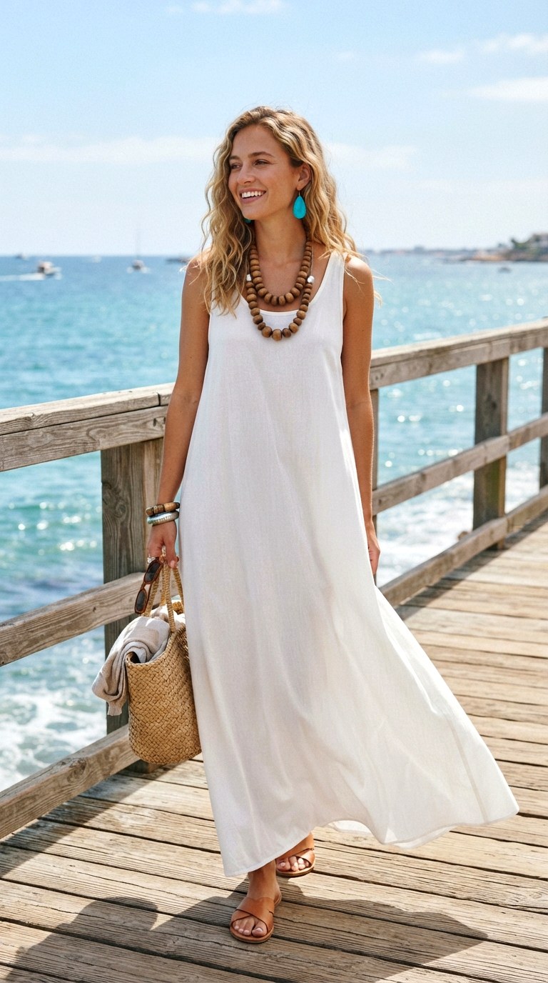 The Little White Alternative - 21 maxi casual
