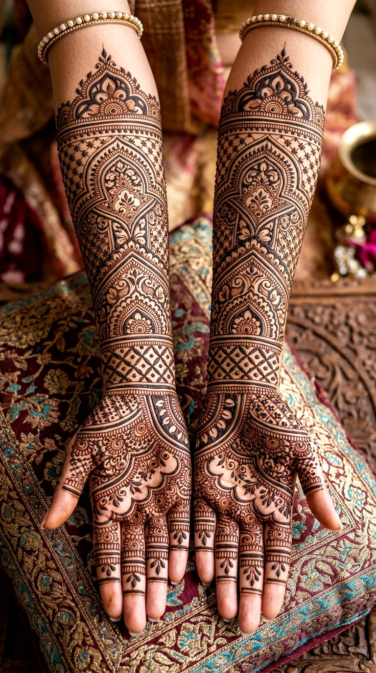 The OTT Full Glove - 22 henna inspo
