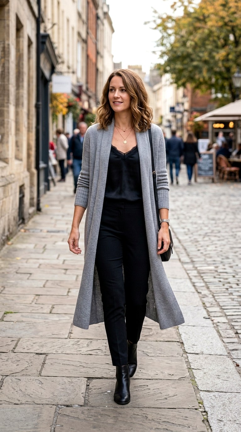 The Open Front Duster Cardigan - 28 office attire women