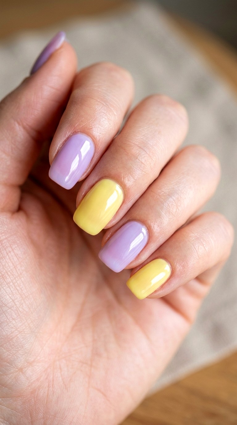 The Pastel Chaos Base - 22 Funky Spring Colorful Junk Nails