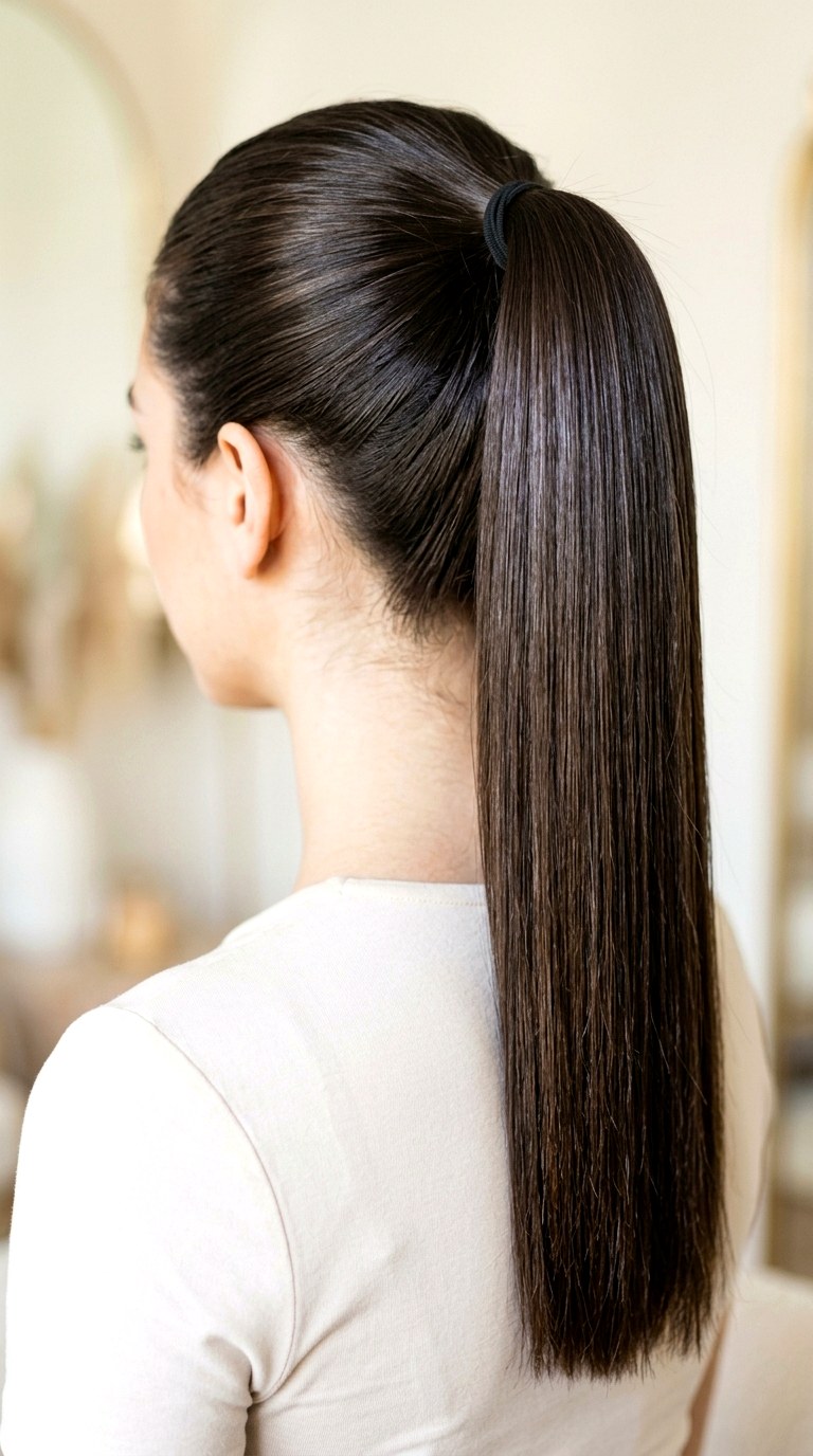 The Power of Internal Texturizing - 24 long brunette hair with layers