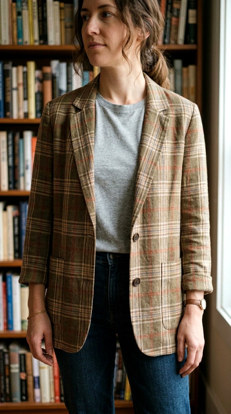 The Soft Deconstructed Blazer - 20 casual business attire for women