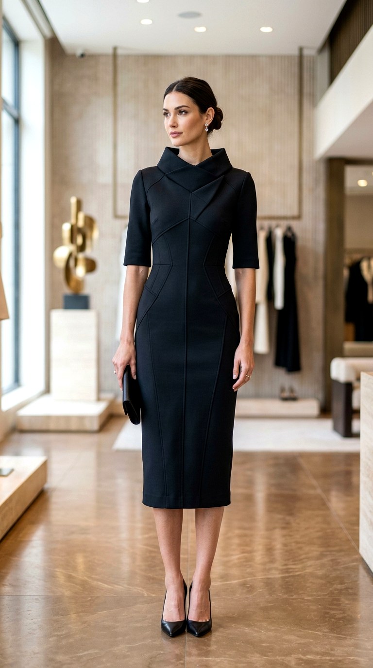 The Structured Sheath Dress - 23 corporate outfits