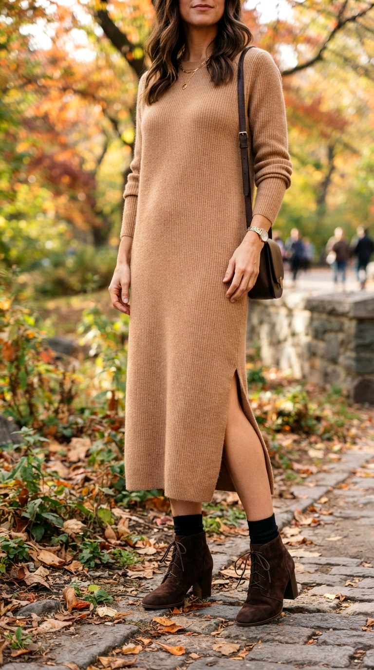 The Sweater Knit Cozy Maxi - 27 maxi dresses casual