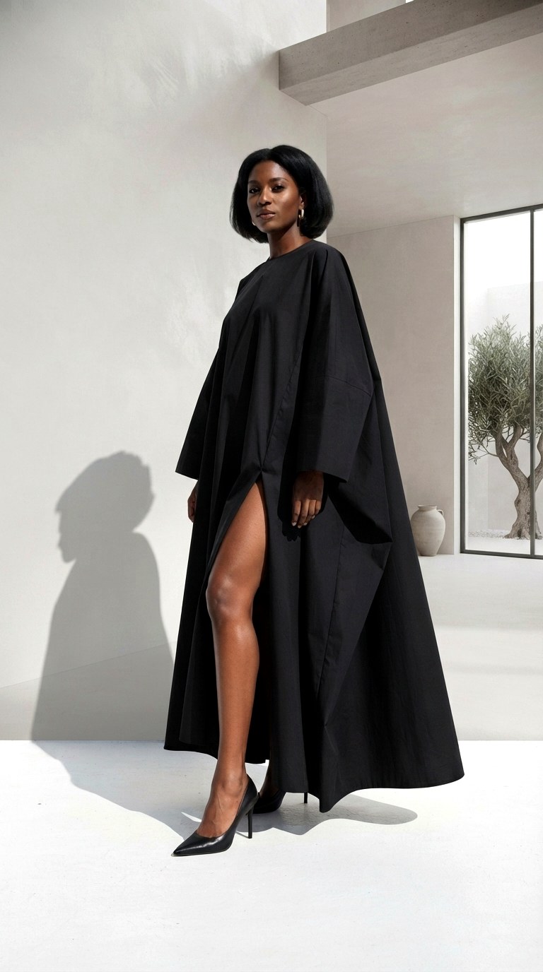 The T Shaped Poplin Tent - 24 simple maxi dress
