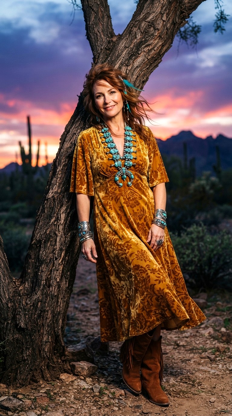 The Turquoise Goddess - 26 western outfits women