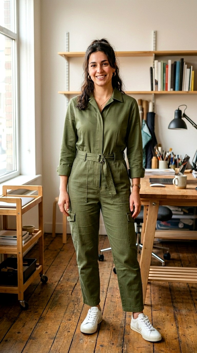 The Utility Jumpsuit - 20 casual business attire for women