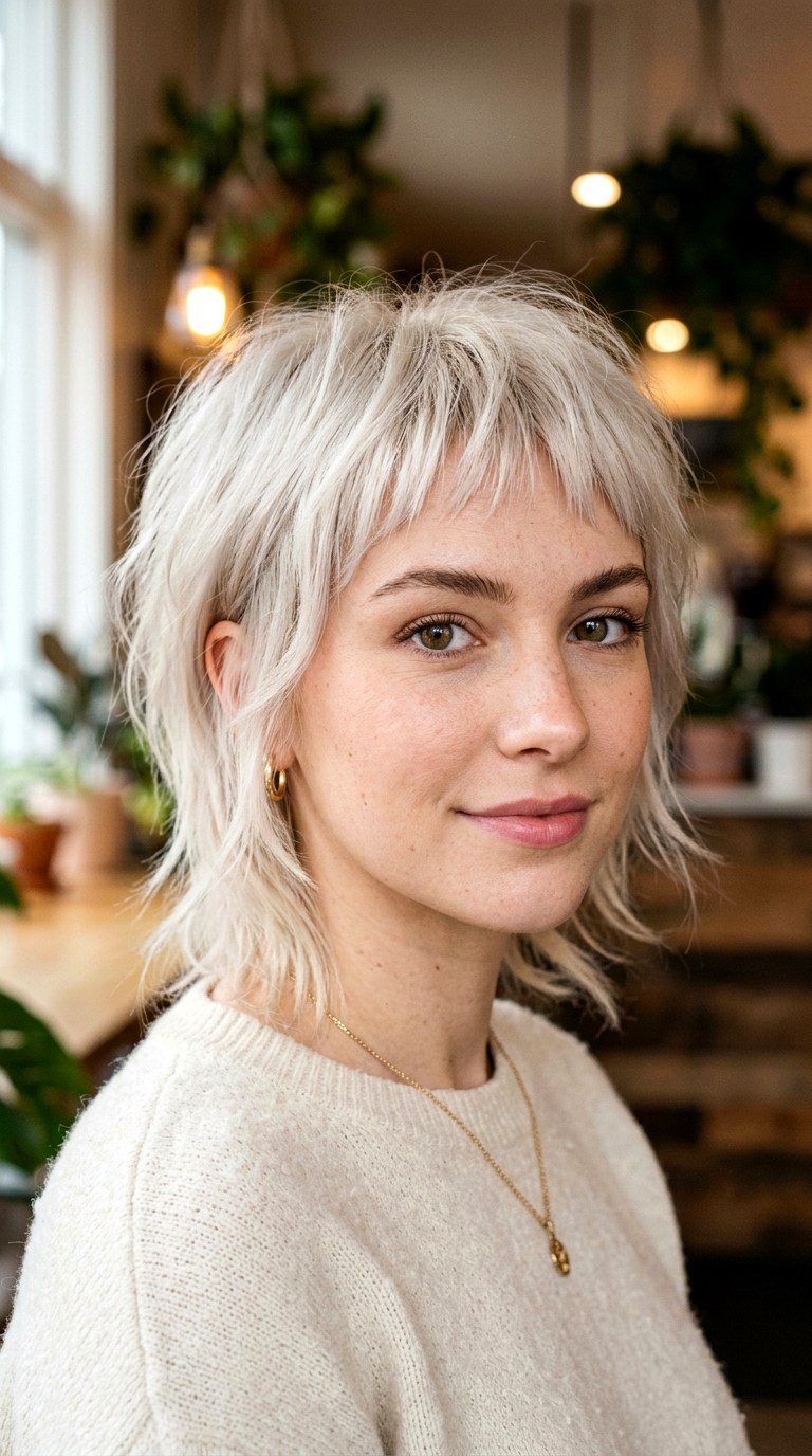 The Wispy Micro Bang Edition - 23 Wolf Cut Short Hair