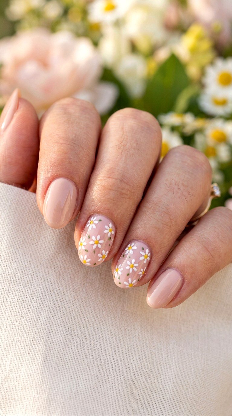 Tiny Daisy Nail Art - 27 Viral Spring Nail Trends Everyone Is Obsessed With