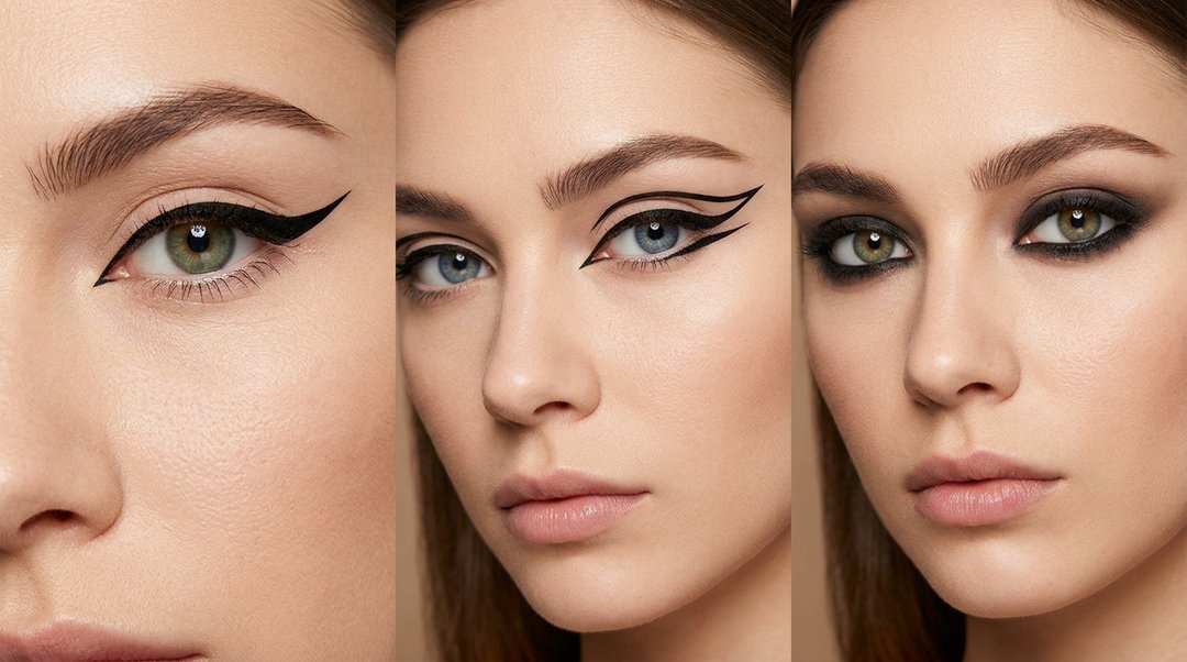 Trending Eyeliner Styles collage