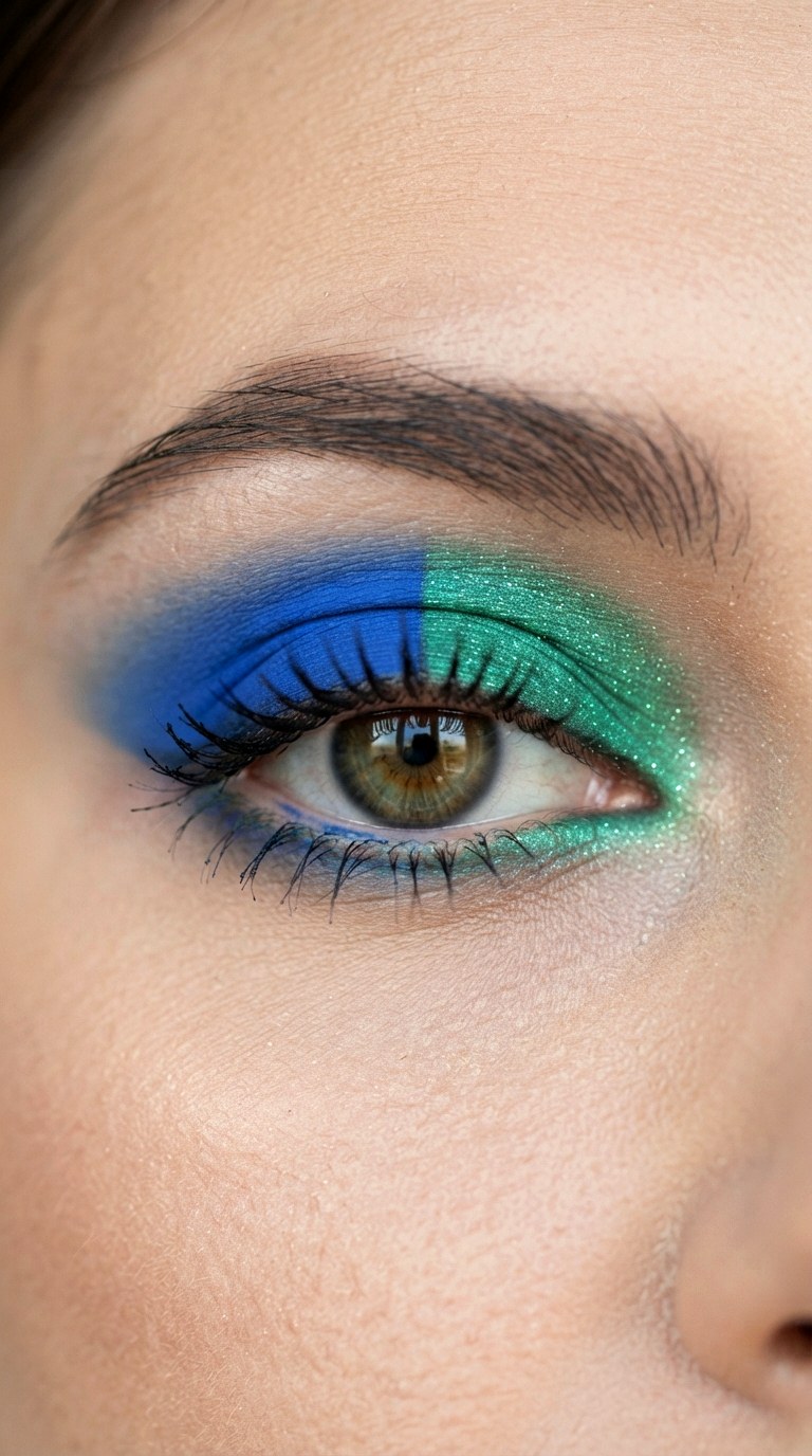 Two Toned Split Lid - 24 makeup eyes