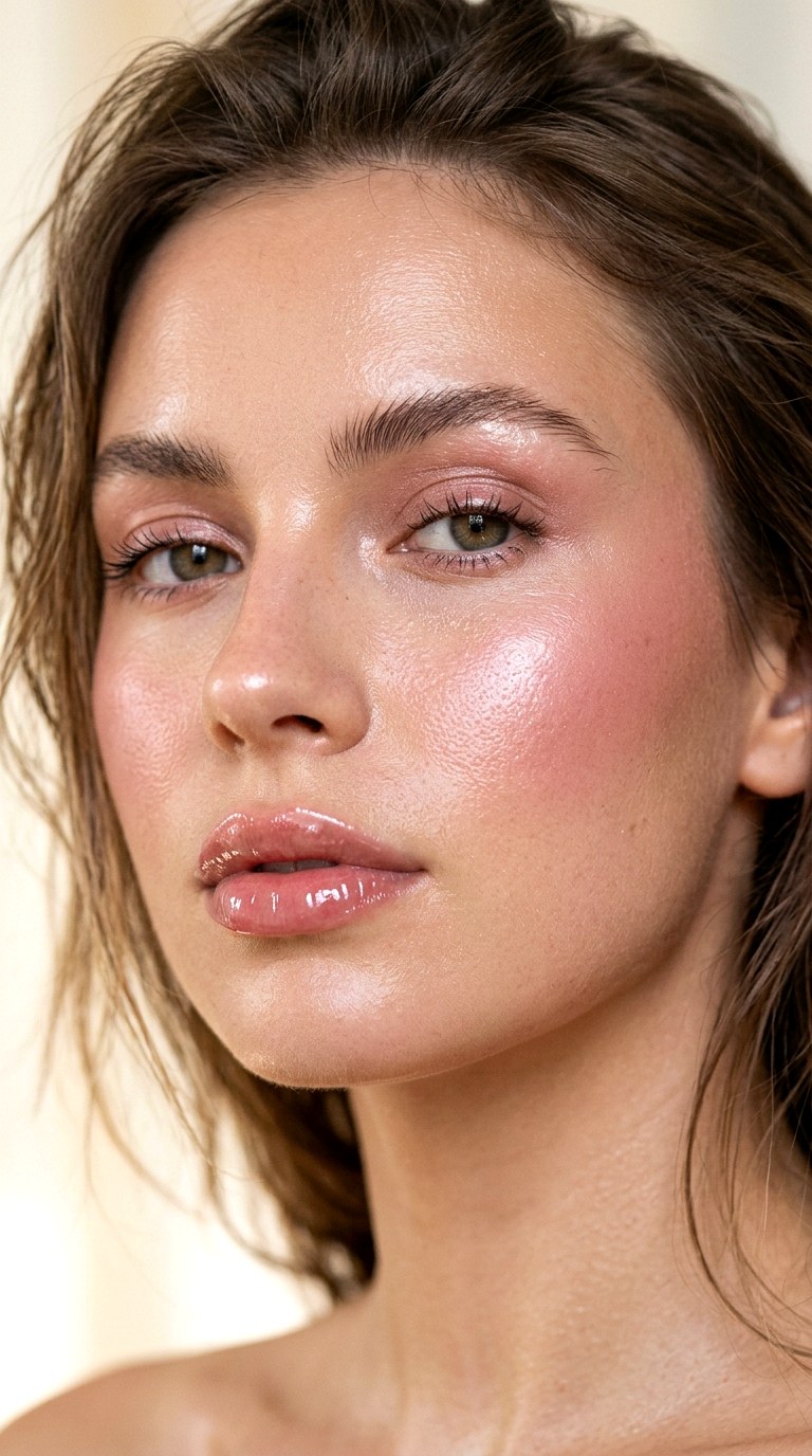Ultra Dewy Rosy Nude Makeup Aesthetic - 23 Rosy Nude Makeup Aesthetics