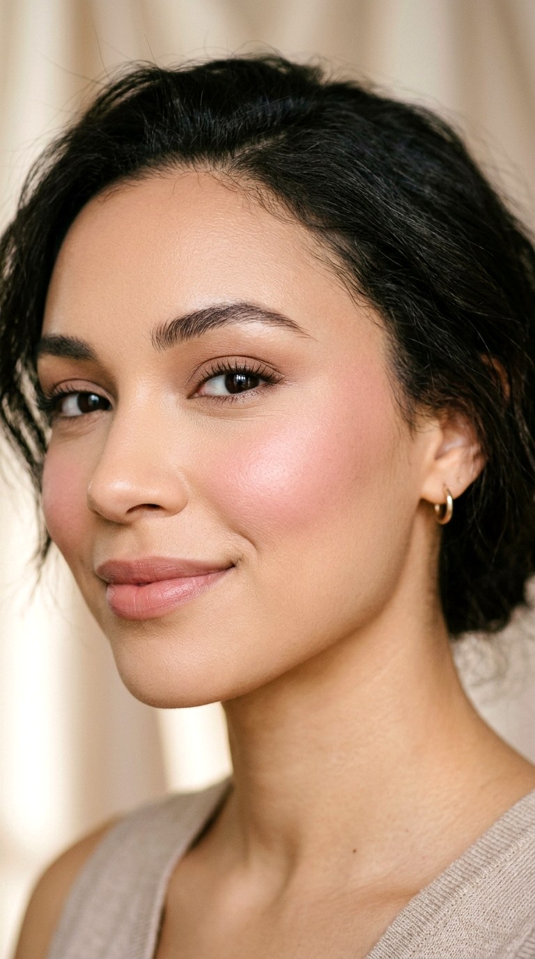 Underpainting Blush Technique - 28 Airbrushed Blush Makeup Trend