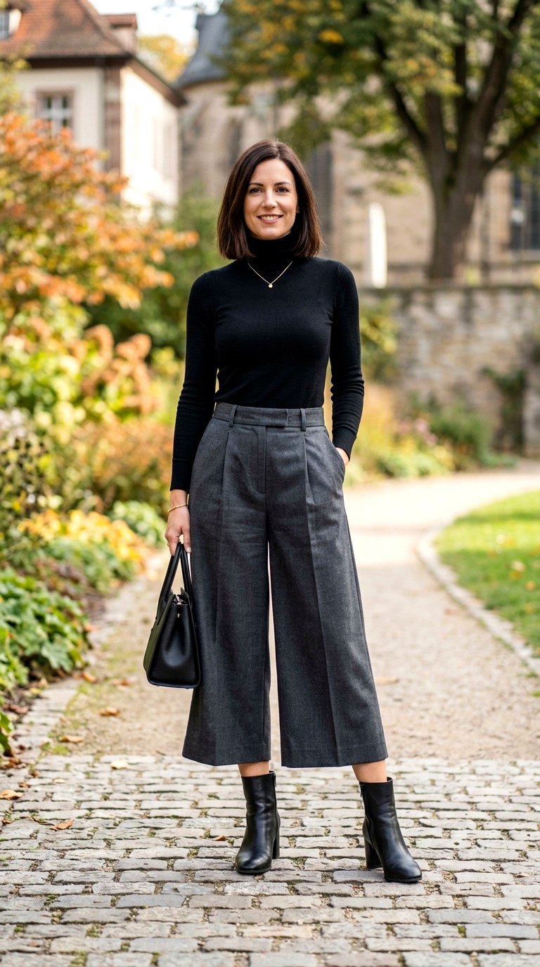 Updated Pencil Culottes - 23 corporate outfits