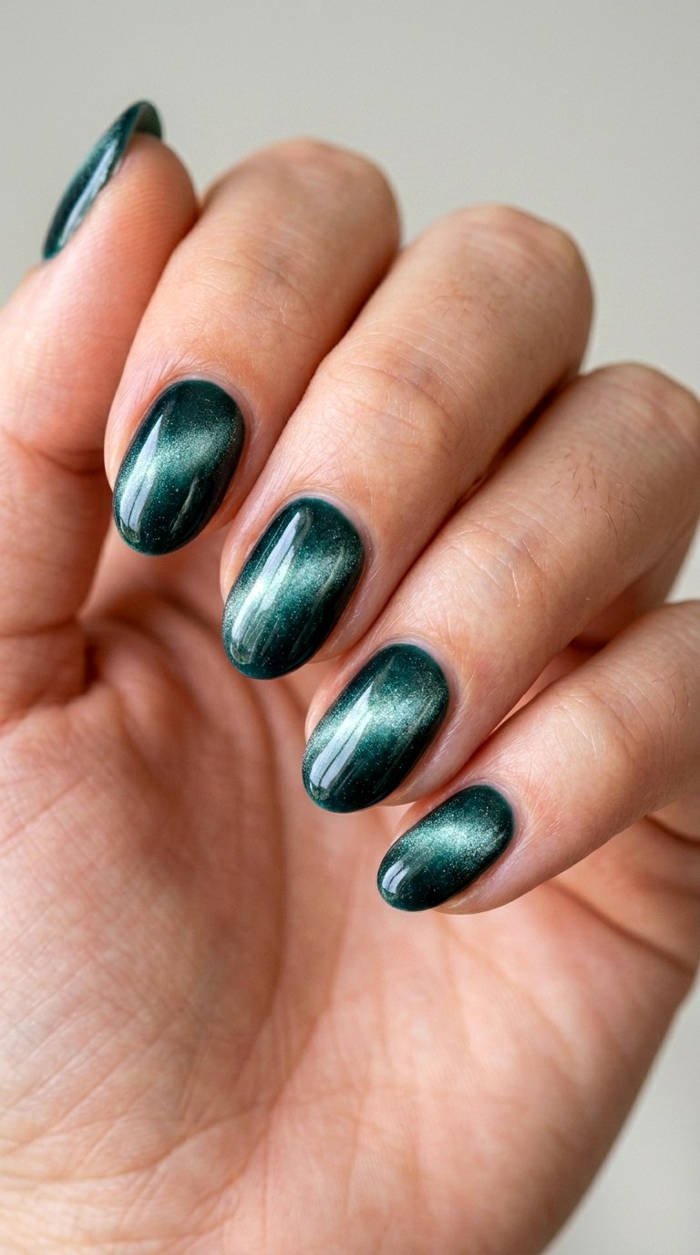 Velvet Cat Eye Effect - 26 Durable Spring Color Street Nails