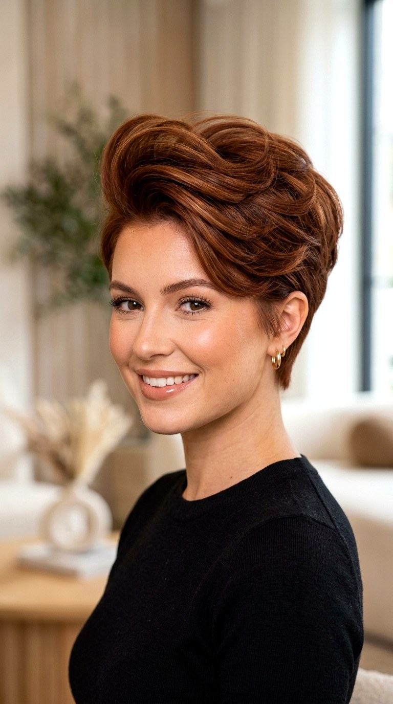 Voluminous Crown Bixie - 24 bixie hairstyle