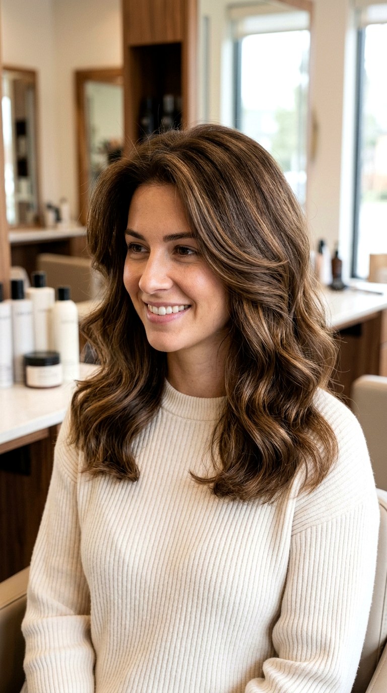 Volumized Root Perm Hairstyle - 22 hairstyles for medium length hair
