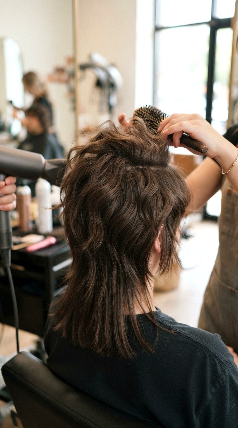 Volumizing Root Perm Technique - 26 Wolf Cut for Thin Hair