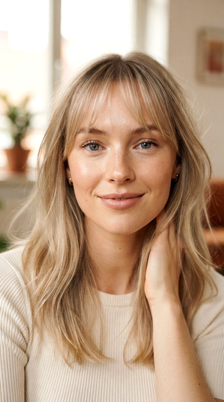Wispy Bangs - 30 bangs hairstyles
