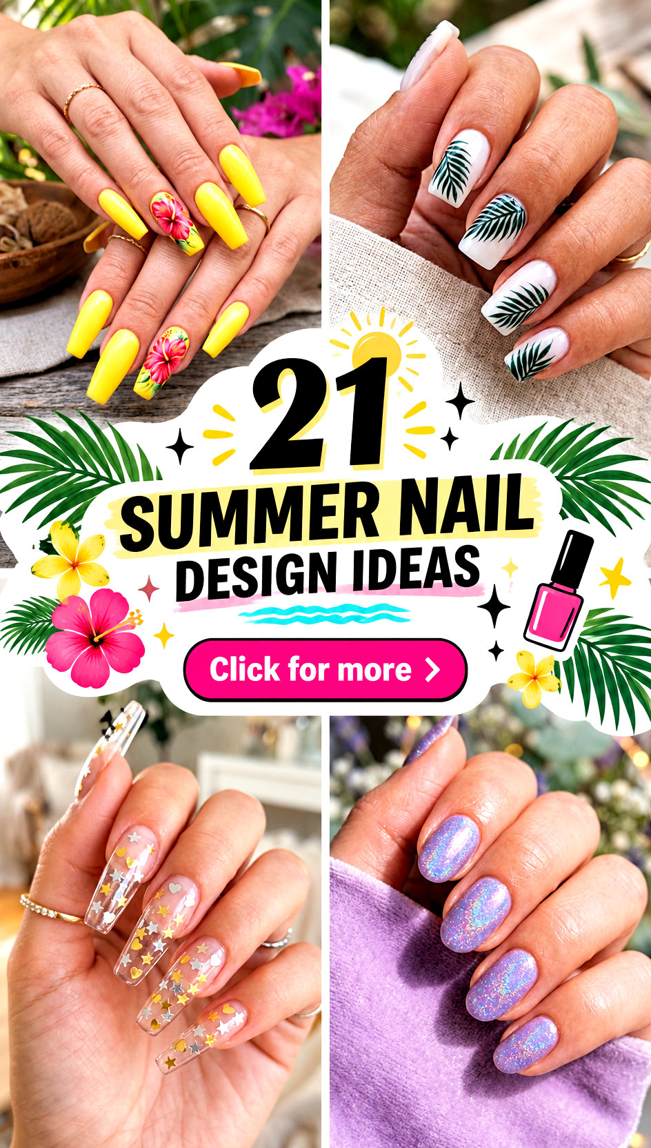 21 Summer Nail Design Ideas - 21 Summer Nail Design Ideas