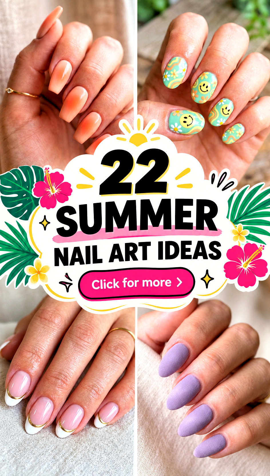 22 Summer Nail Art Ideas - 22 Summer Nail Art Ideas