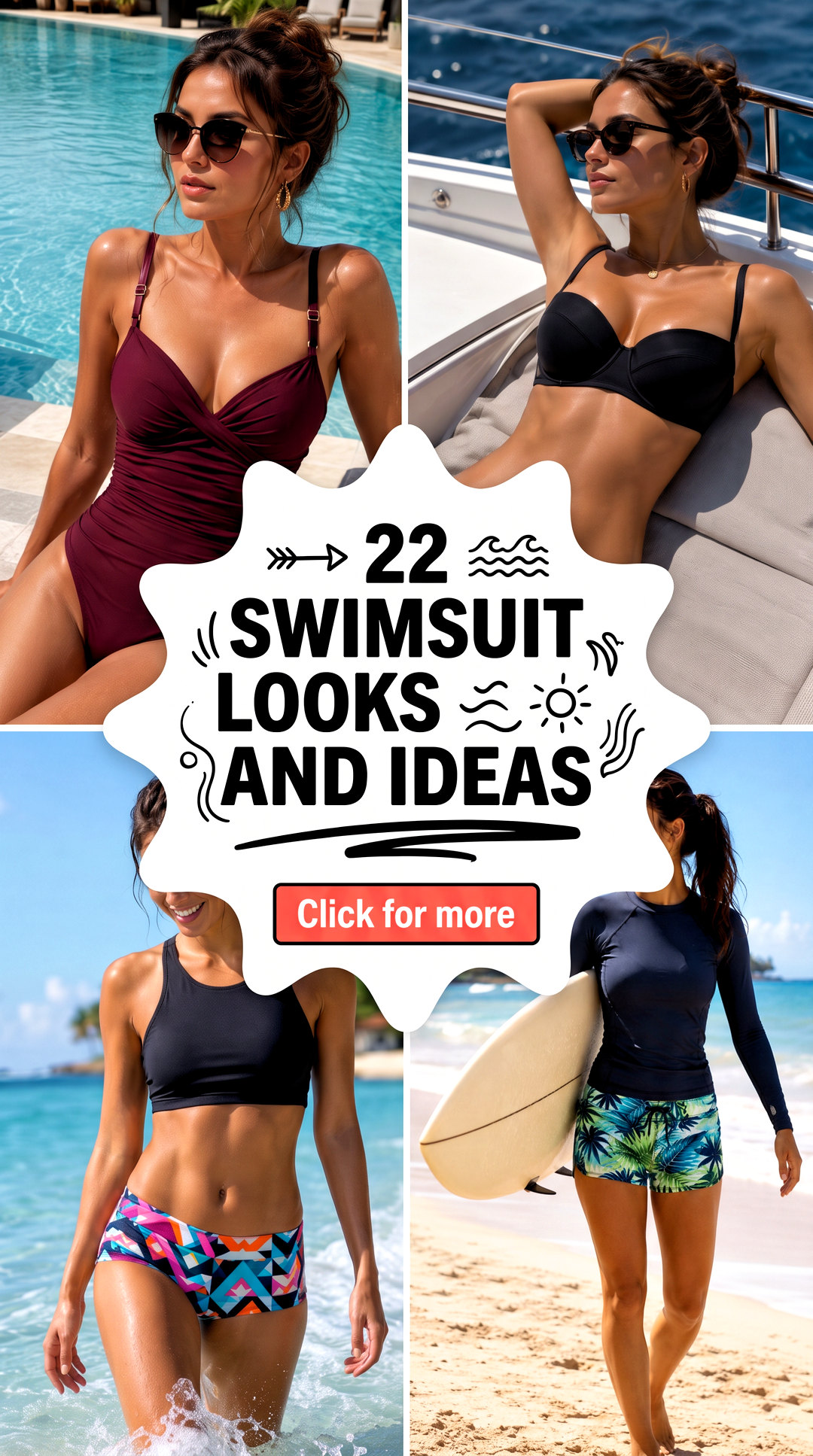 22 Swimsuit Looks and Ideas - 22 Swimsuit Looks and Ideas