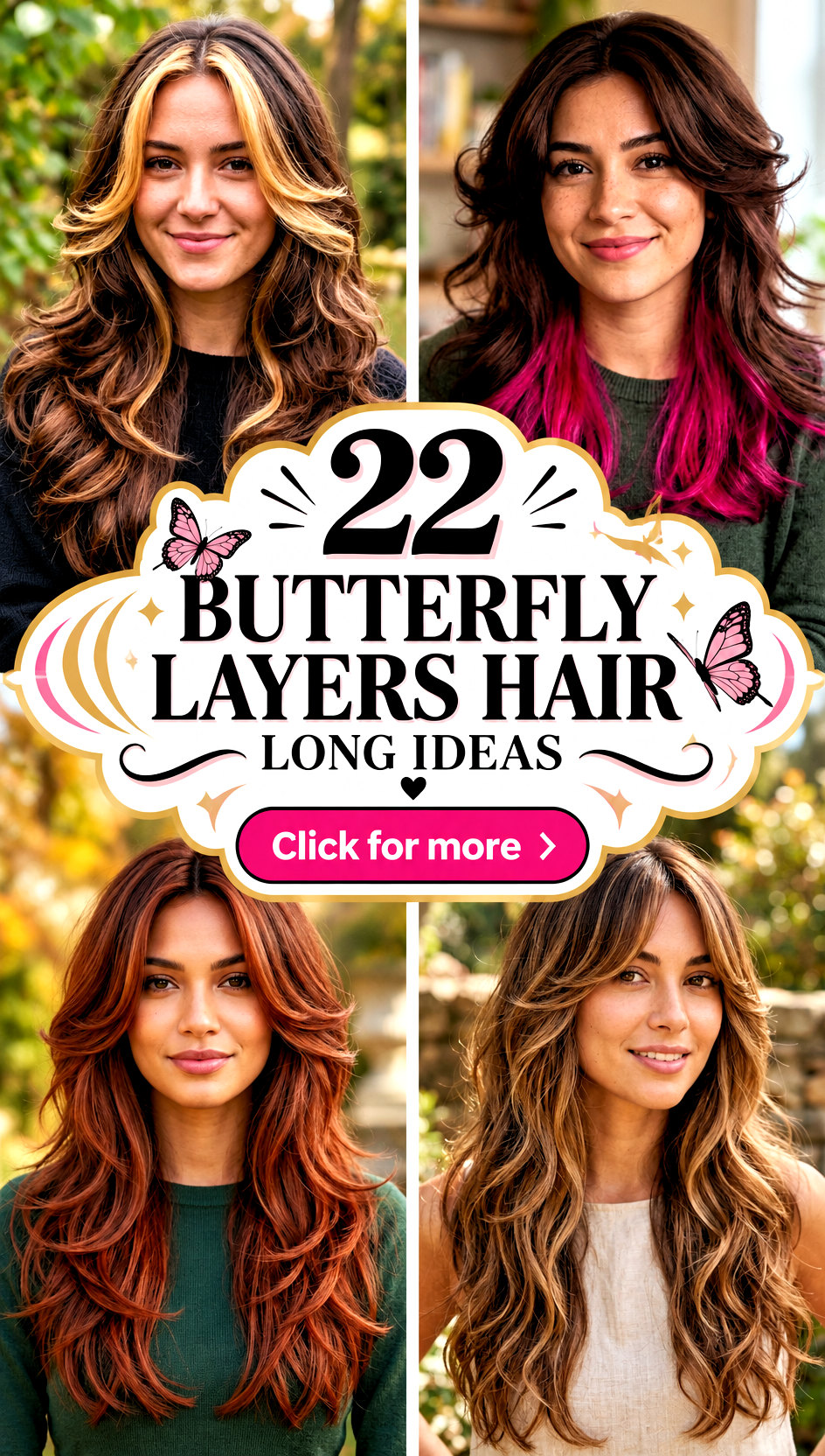 22 butterfly layers hair long ideas - 22 butterfly layers hair long ideas