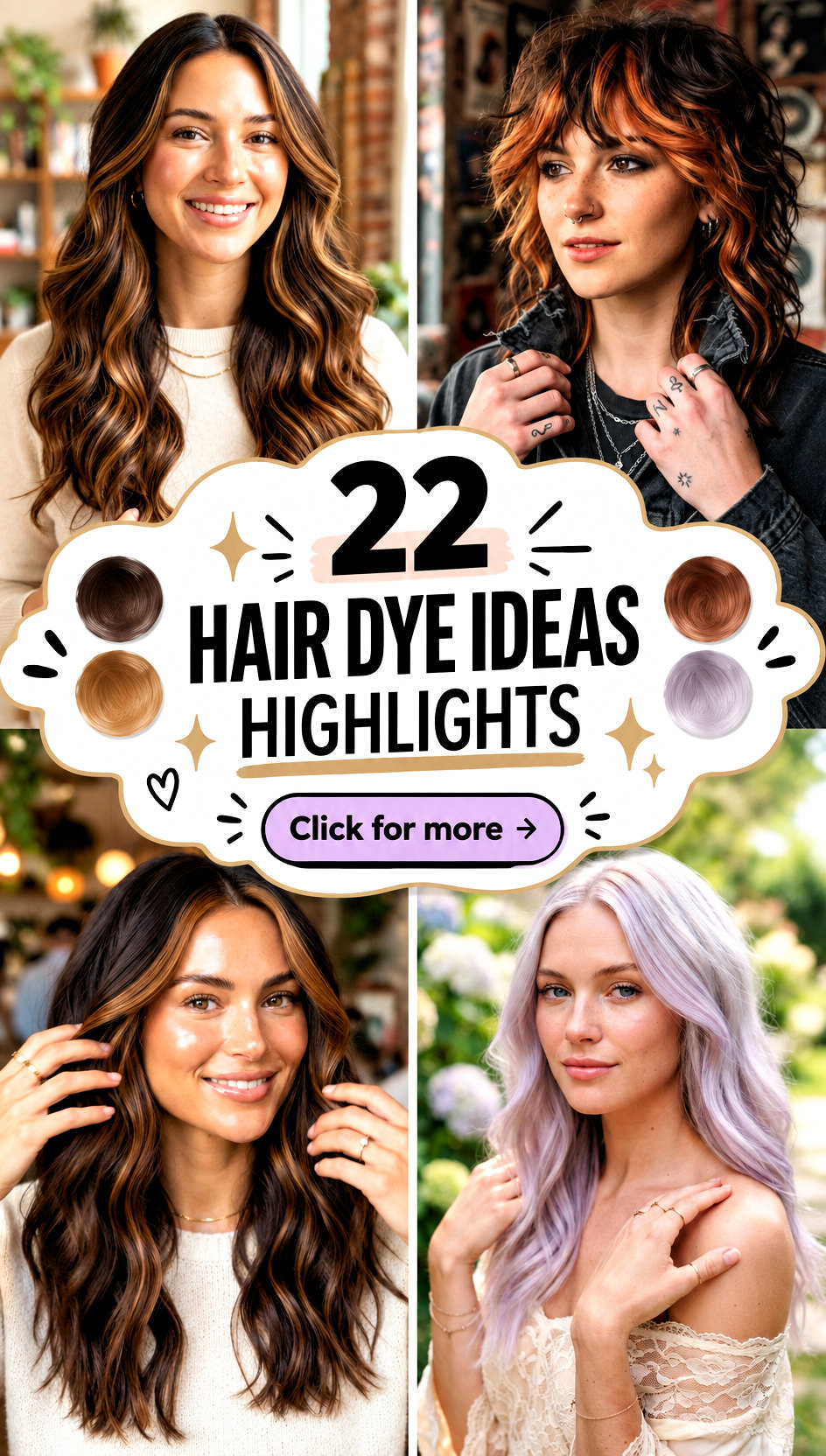 22 hair dye ideas highlights - 22 hair dye ideas highlights